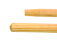 Borstelsteel hout 130 cm - 28mm